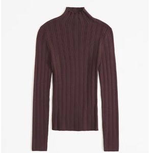 Abercrombie Slim Rib Turtleneck Sweater